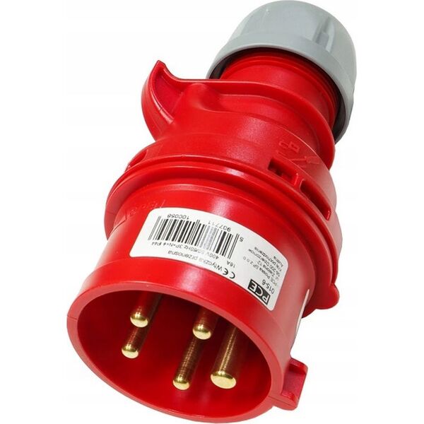 PCE wtyczka przenośna Shark 16A 400V 3P+Z+N IP44 (015-6) 3115670 5907711172055
