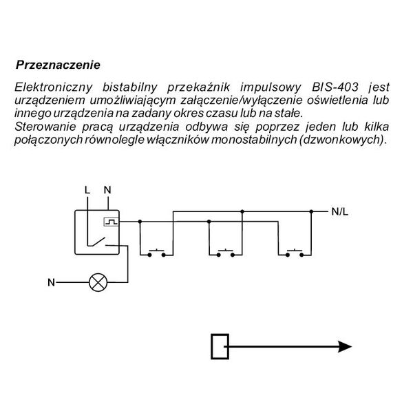 F&F Przekaźnik impulsowy I 3115749 5908312594086