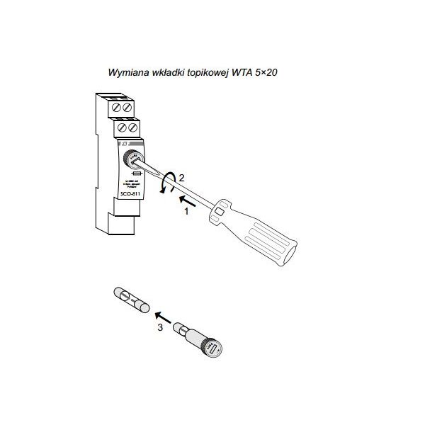 F&F Ściemniacz oświetlenia SCO-811 bez pamięci 230V AC 350W szary SCO-811 3115765 5908312591146