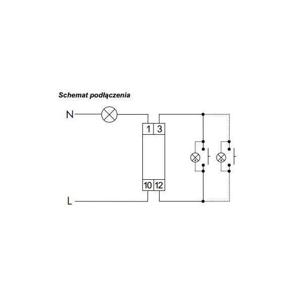 F&F Ściemniacz oświetlenia SCO-811 bez pamięci 230V AC 350W szary SCO-811 3115765 5908312591146