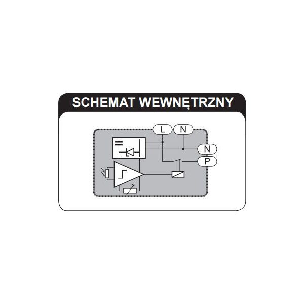 Zamel Wyłącznik zmierzchowy natynkowy z sondą 230V AC IP54 WZS-01 3116998 5903669021759