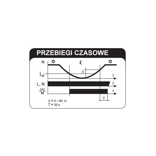Zamel Wyłącznik zmierzchowy natynkowy z sondą 230V AC IP54 WZS-01 3116998 5903669021759
