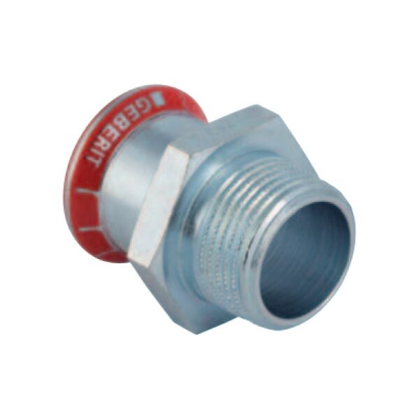 Geberit Złączka przejściowa GZ Mapress C-Stahl 15mm 1/2" 21703 3124219 4024723217039