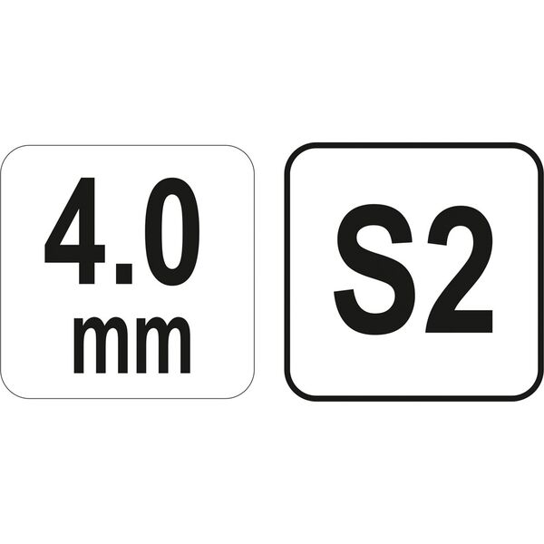 Yato Klucz imbusowy hex typ T 4mm z kulką (YT-05588) 3125625 5906083055881