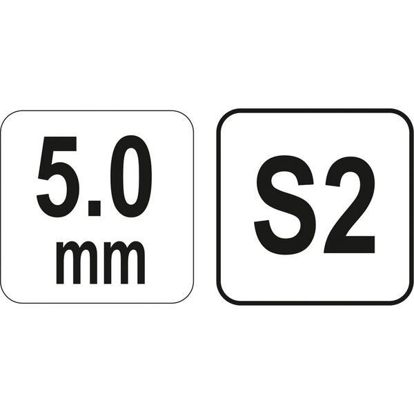 Yato Klucz imbusowy hex typ T 5mm z kulką (YT-05590) 3125626 5906083055904