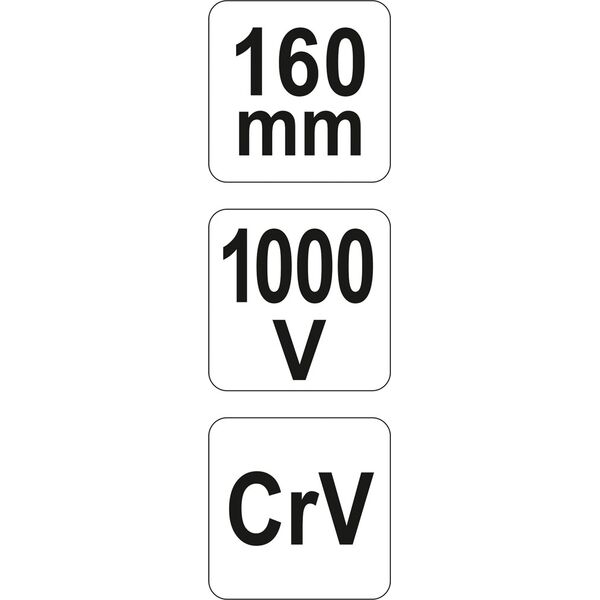 Yato Szczypce do ściągania izolacji 160mm VDE (YT-21160) 3127703 5906083211607