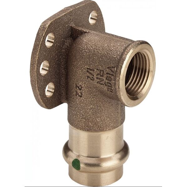 Viega Kolanko ze złączkami naściennymi z SC-Contur 18mm x GW 1/2 cala - 281502 3123529 4015211281502