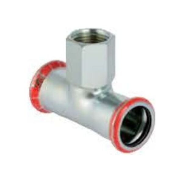 Geberit Trójnik MAPRESS C-STAHL 18mm x GW 1/2" - 21305 3123496 4024723213055