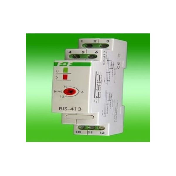 F&F Przekaźnik impulsowy 230V 16A na szynę TH35 - BIS-413 3115753 5908312594079