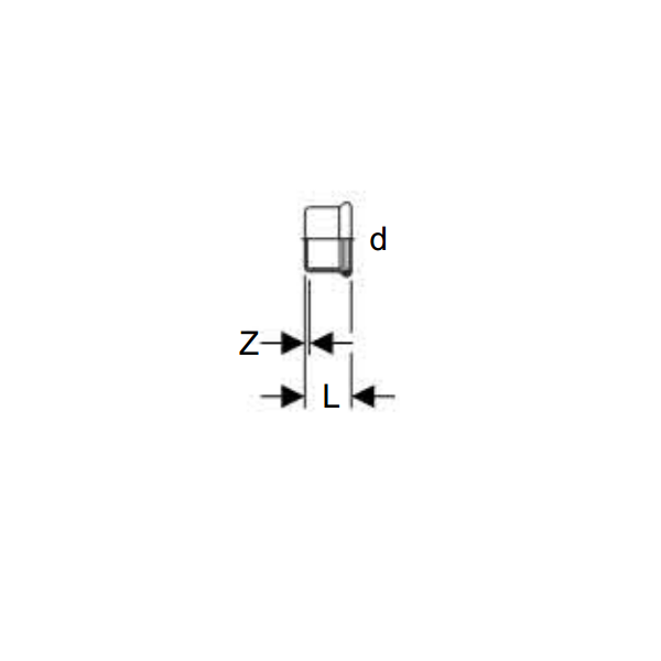 Geberit Zaślepka Mapress C-Stahl 28 - 20215 3135995 4024723202158