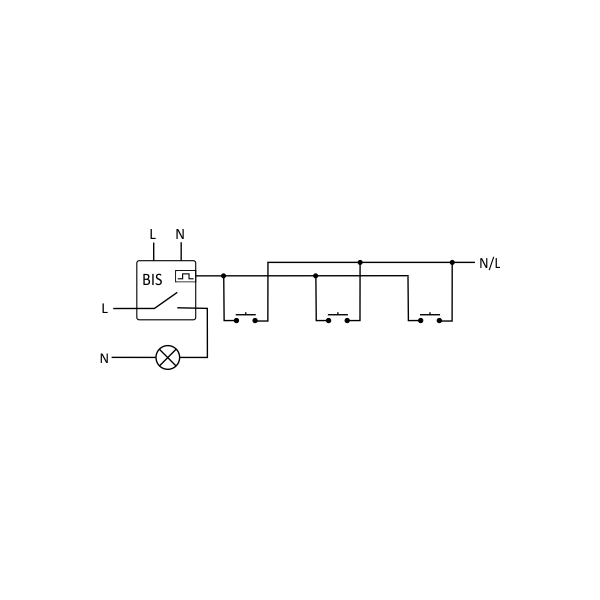 F&F Przekaźnik bistabilny BIS-411i 24V włącz- wyłącz 3167362 5908312598695