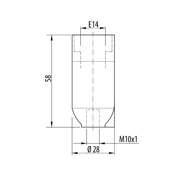Opal Oprawka bakielitowa E14 standard - D.3001 3169382 5907484331543