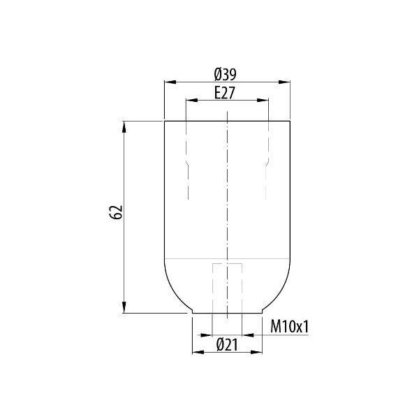 Opal Oprawka OTE27-03 biała - D.3005B 3169390 5907484338443