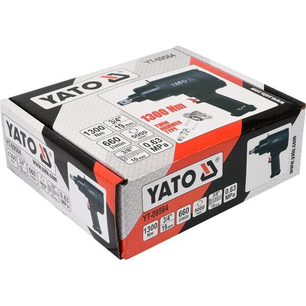 Klucz udarowy Yato YT-09564 6.3 bar 3/4" 3170246 5906083095641