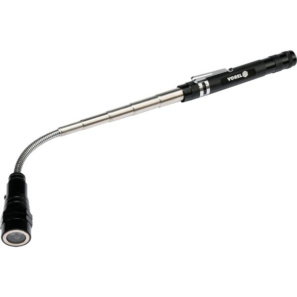 Vorel Chwytak magnetyczny teleskopowy z 3 diodami 170-565mm - 78405 3170975 5906083784057