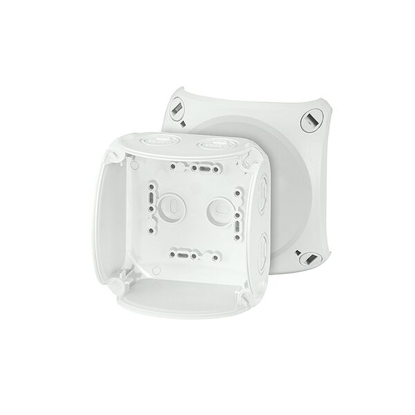 Hensel Puszka odgałęźna zewnętrzna 104x104x70mm IP66/67 szara - KF 0400 G 3167066 4012591121732