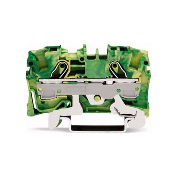Wago Złączka przelotowa 2-przewodowa 32,9x57,5mm żółto-zielona - 2006-1207 3163625 4017332999670