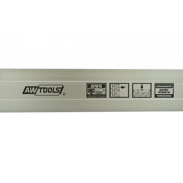 AWTools Poziomica anodowana 100cm srebrna 30033 3172924 5902198741800