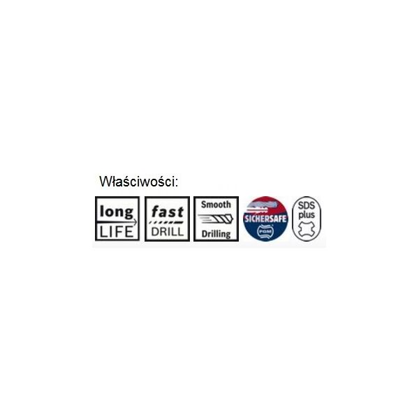 Wiertło Bosch do betonu SDS+ 6mm  (2608585603) 3176446 3165140483377
