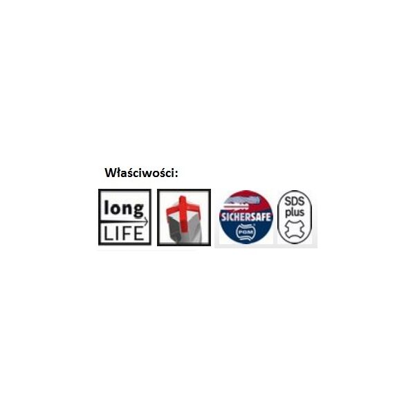 Wiertło Bosch do betonu SDS+ 5mm  (2608833771) 3176477 6949509223241