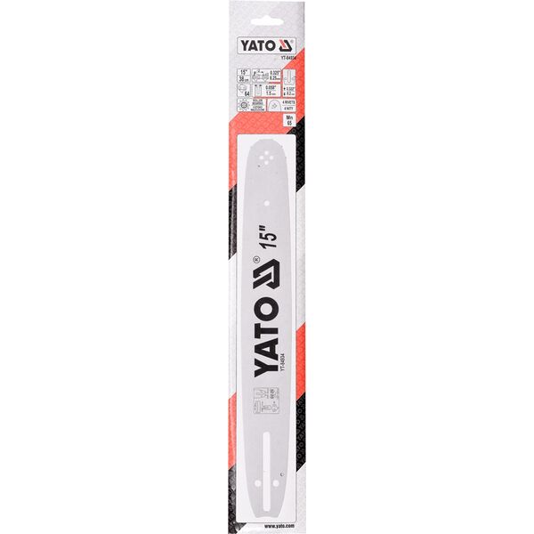 Yato Prowadnica łańcucha 38cm 15" podziałka 0,325 U do YT-84900 YT-84941 YT-84963 (YT-84934) 3179891 5906083849343