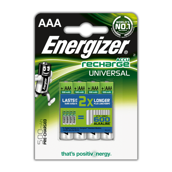 Energizer Akumulator Universal AAA / R03 500mAh 4 szt. 3183938 7638900394818