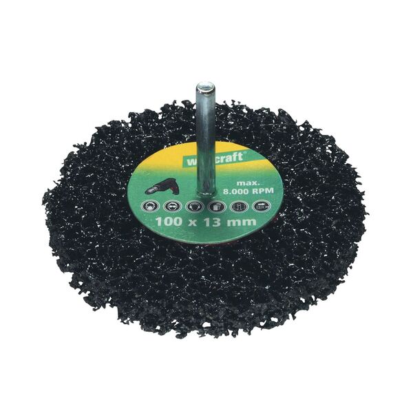 Wolfcraft Dysk czyszczący 100mm trzpień 6mm (1674000) 3183828 4006885167407