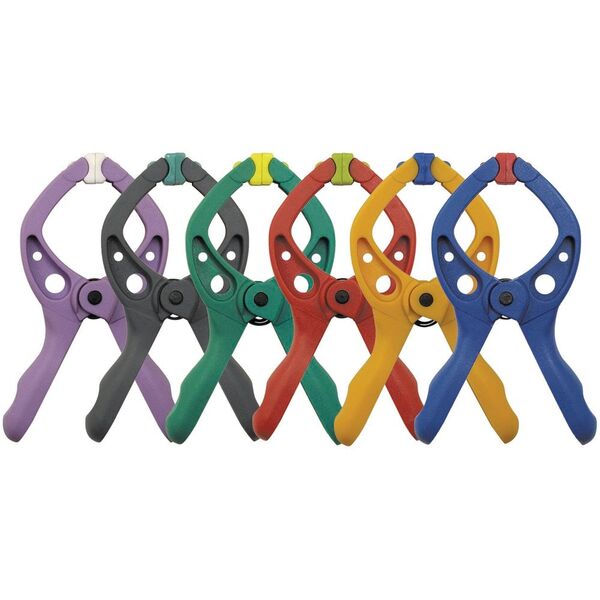 Wolfcraft Ściski sprężynowe mikrofix 20mm 6szt. (3420000) 3183879 4006885342002