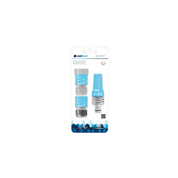 Cellfast Zraszacz prosty 3/4" + szybkozłącza (50-710) 3186938 5907553505295
