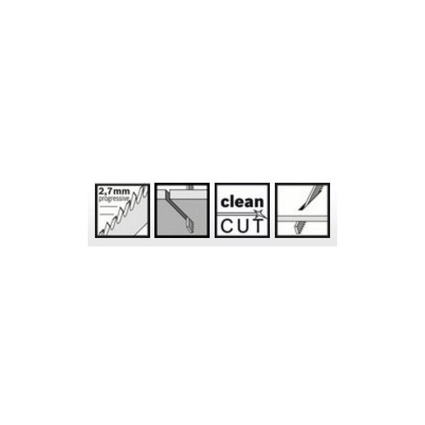 Bosch Brzeszczot do wyrzynarek T 101 B 25szt. (2608633622) 3190761 3165140127660