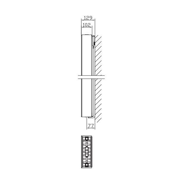 Stelrad Grzejnik płytowy Vertex Plan typ 22 160 x 50cm (GR-ST-VP-22050) 3214805 5414305596871