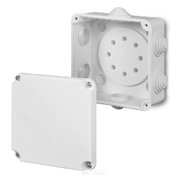 Elektro-Plast Puszka odgałęźna EP-LUX PK-2 IP55 118 x 118 x 60mm (0222-00) 3221233 5901130480173