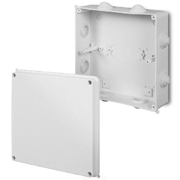 Elektro-Plast Puszka EP-LUX PK-8 bez wkładu IP55 196 x 196 x 78mm (0231-00) 3221241 5901130480272