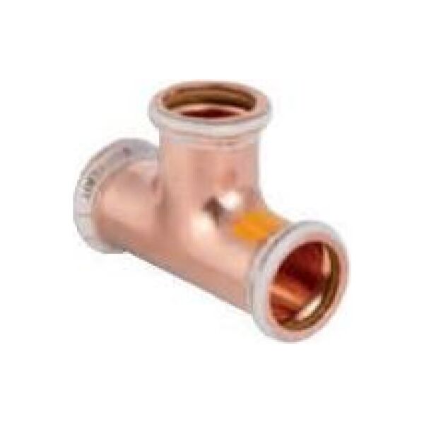 Geberit Trójniki Mapress Kupfer Gas równoprzelotowy 22mm (34530) 3238051 4024723345305