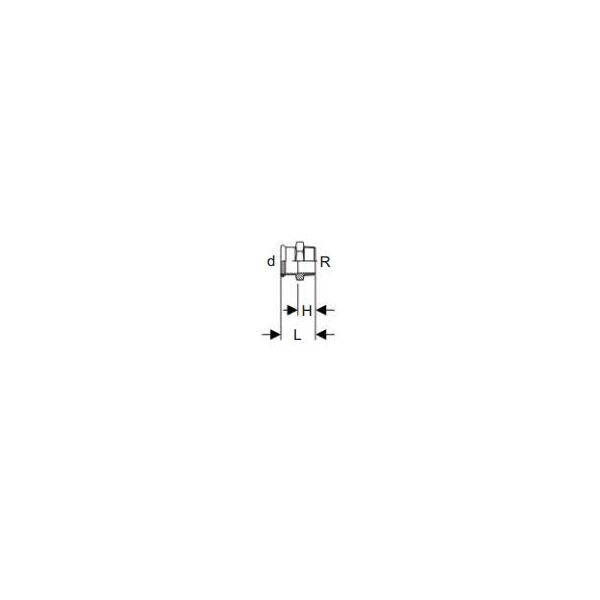 Geberit Złączka Geberit Mapress C-Stahl 42mm przejściowa GZ 6/4" (21710) 3238082 4024723217107