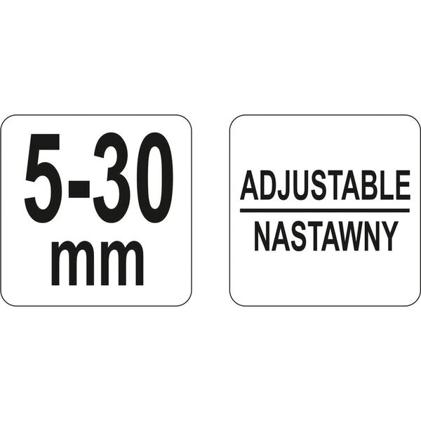 Yato Ściągacz dwuramienny do klem 5-30mm (YT-25145) 3243114 5906083251450