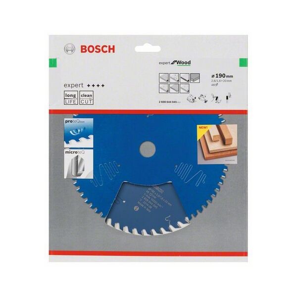 Bosch Tarcza pilarska Expert for Wood 190 x 20mm 48z (2608644045) 3243365 3165140796118