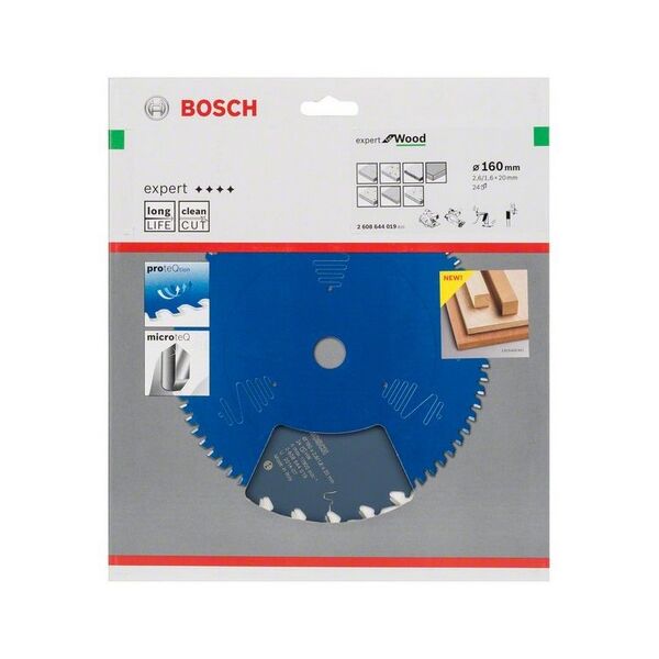 Bosch Tarcza pilarska Expert for Wood 160 x 20mm 24z (2608644019) 3245845 3165140795852