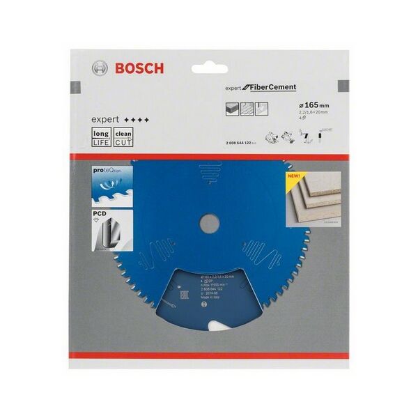 Bosch Tarcza pilarska Expert for Fiber Cement 165 x 20mm 4z (2608644122) 3245849 3165140796880