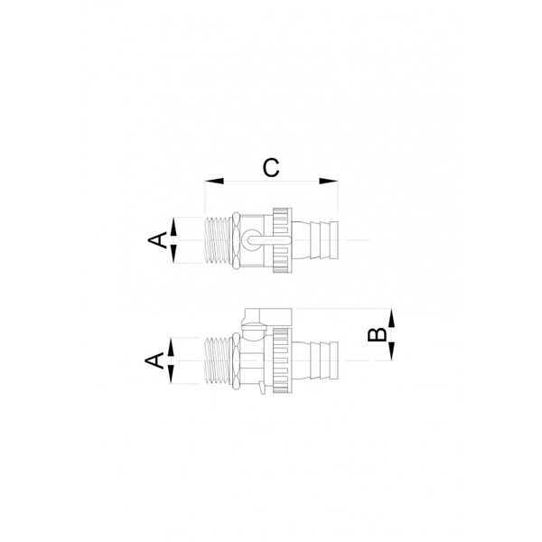 Hydroland Zawór kulowy wodny spustowy 1/2" (Z.SP-15) 3256689 5900308730775