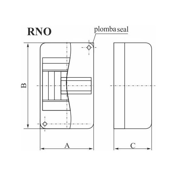 Elektro-Plast Rozdzielnica modułowa 1 x 4 natynkowa RNO-4 (5.4) 3313042 5905548284880