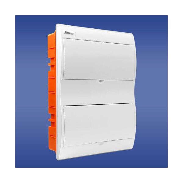 Elektro-Plast Rozdzielnica modułowa 2x12 podtynkowa IP40 RP-24/B Fala N+PE (8.15) 3313055 5905548285672