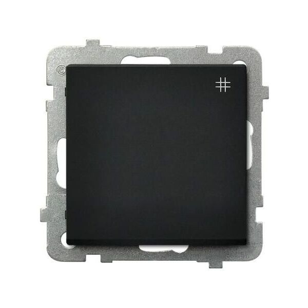 Ospel Łącznik krzyżowy Sonata 16AX IP20 czarny metalik (ŁP-4R/m/33) 3314498 5907577446055