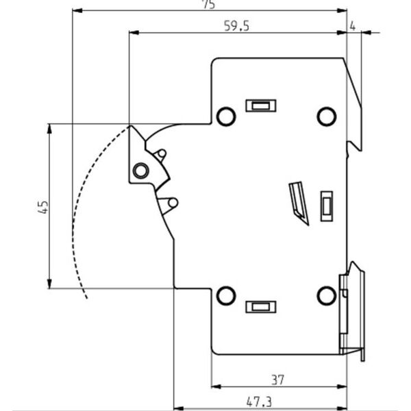 Eti-Polam Rozłącznik bezpiecznikowy EFD 10 3p+N (002540005) 3318903 3838895744924