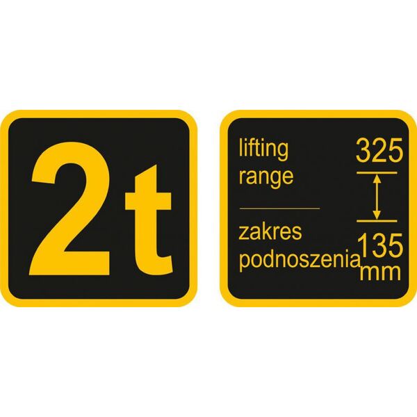 Vorel Podnośnik hydrauliczny żaba 2T (80111) 3321418 1110002037269