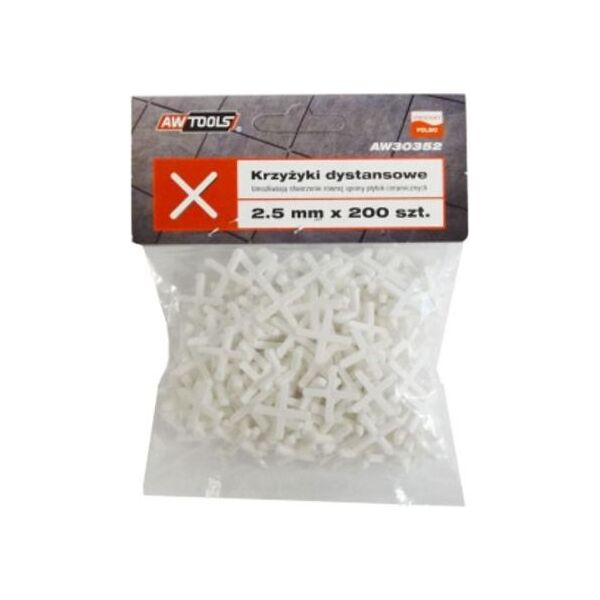 AWTools Krzyżyki dystansowe 1,5mm 200szt. (AW30350) 3323963 5902198745860
