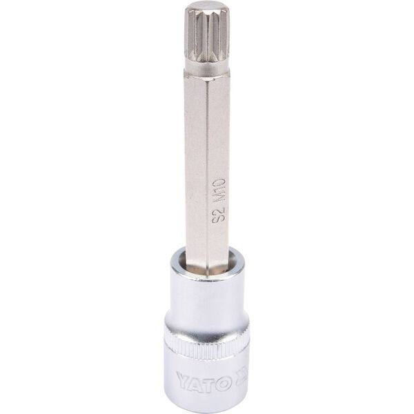 Yato Nasadka trzpieniowa Spline 1/2" M10 x 100mm długa (YT-04353) 3324046 5906083043536