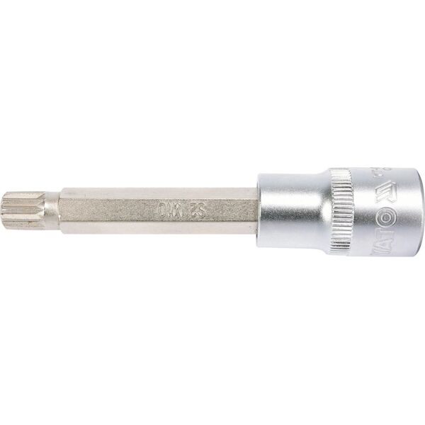 Yato Nasadka trzpieniowa Spline 1/2" M10 x 100mm długa (YT-04353) 3324046 5906083043536
