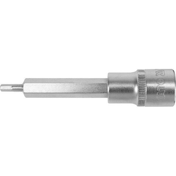 Yato Nasadka trzpieniowa imbusowa hex 1/2" H4 x 100mm długa (YT-04390) 3324064 5906083043901