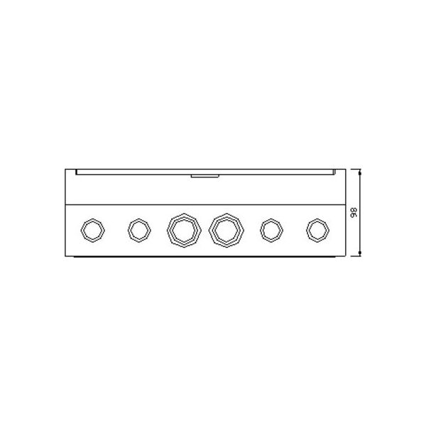 Elektro-Plast Rozdzielnica natynkowa 12M Elegant IP40 (2403-01) 3329203 5902431692104
